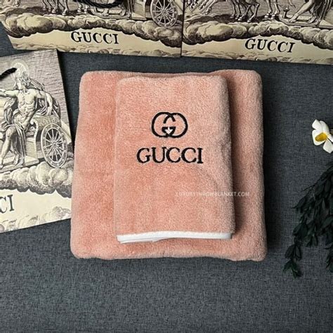 cheap gucci bath towels|gucci towel set price.